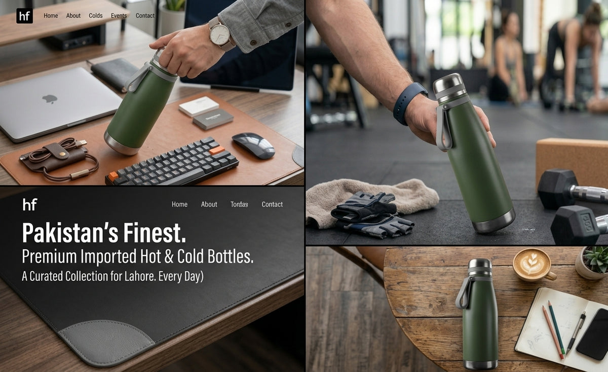 HydroFit™ Apex Insulated Flask (Olive Matte)