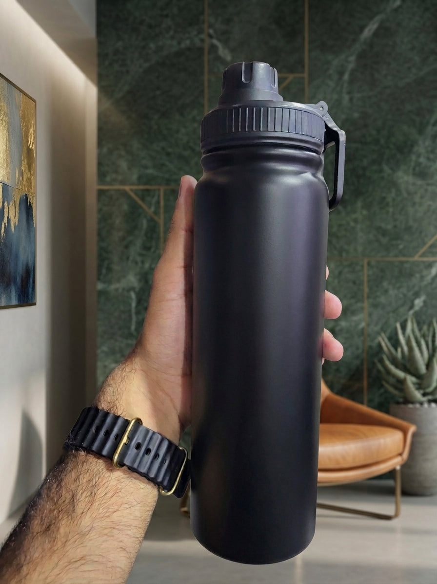 HydroFit™ Stealth Black Insulated Flask