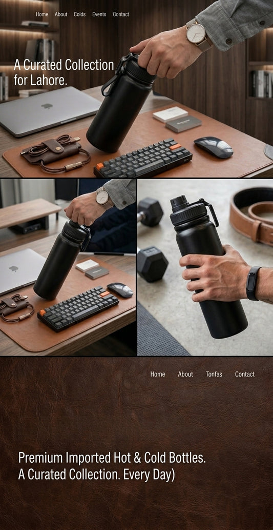 HydroFit™ Stealth Black Insulated Flask